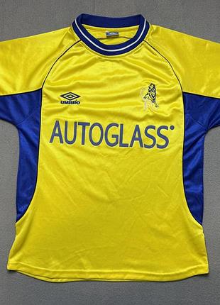Челси 2000 2001 выездная футбольная форма мужской размер s chelsea umbro autoglass