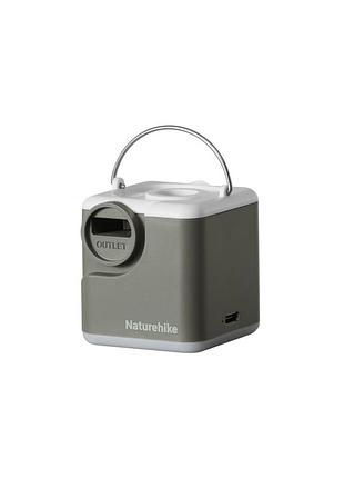 Многофункциональный воздушный насос-фонарь naturehike cnk2550zm012, зеленый