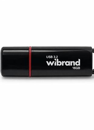 Флеш-накопичувач wibrand usb 3.2 gen1 scarab 16gb black