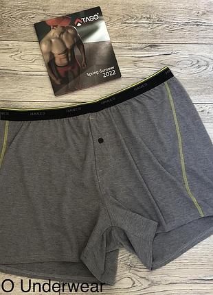 Трусы мужские hanes 1576 боксёры хлопко семейные вьетнам . баталы . размер : xxl (58/60)
