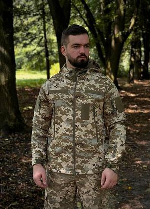 Куртка softshell піксель v-t
