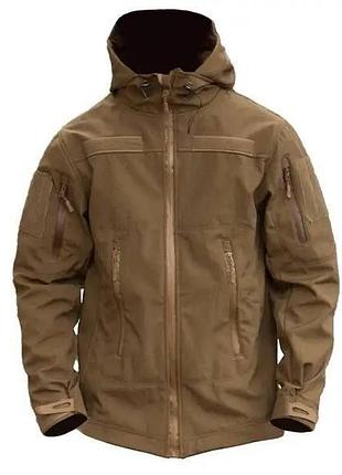 Куртка soft shell койот софтшелл демісезон