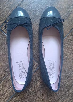 Испанские балетки bisue ballerinas, р. 40, натуральная кожа