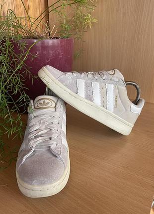 Замшеві кросівки adidas campus р 39 устілка 25 см.