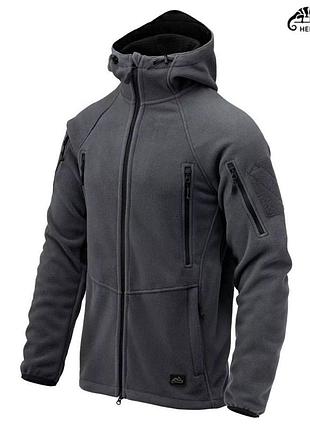 Флісова кофта helikon patriot mk2 hybrid fleece - shadow grey/black
