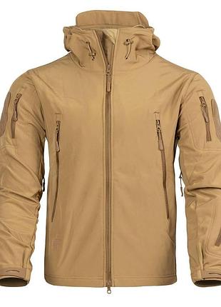 Тактическая куртка esdy softshell койот