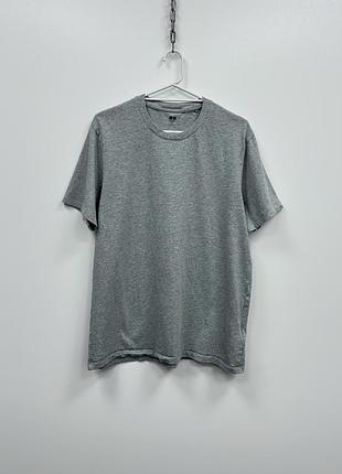Базова футболка uniqlo supima cotton t-shirt grey