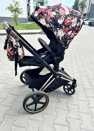Німецька дитяча коляска 2 в 1 cybex priam преміум якості
