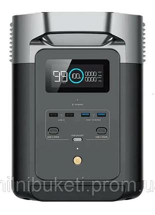 Портативная зарядная станция ecoflow delta 2 (1800 вт, 1024 вт·ч) — автономное питание для дома и поездок