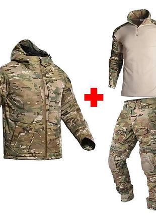 Комплект форми idogear g3 мультикам куртка та штани та убакс g2