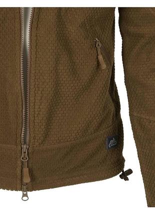 Флисовая кофта helikon alpha tactical - coyote 4
