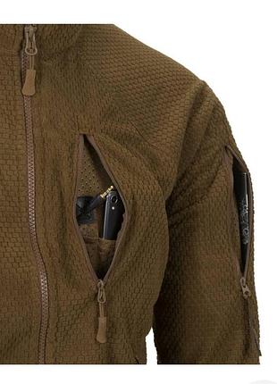 Флисовая кофта helikon alpha tactical - coyote 5