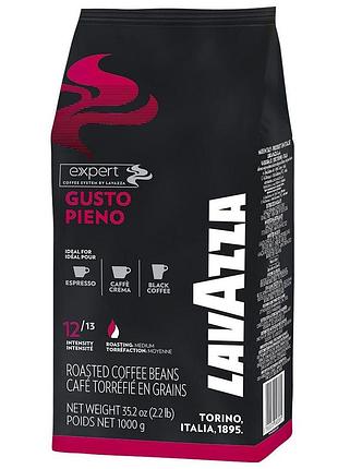 Кофе в зернах lavazza expert gusto pieno 1 кг