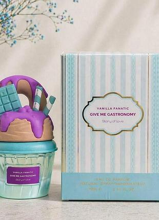 Женская парфюмированная вода “vanilla fanatic” story of love, 75 мл