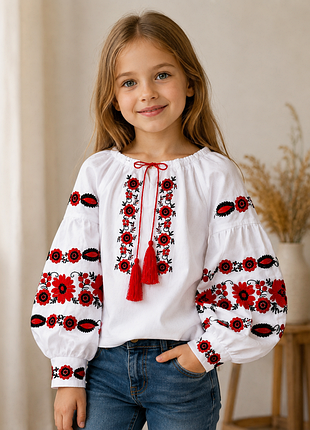 Вишиванка для дівчинки 2