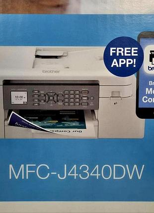 Бфп струменевий brother mfc-j4340dw а3 новий