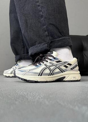 😍 женские кроссовки asics gel-venture 6 brown/grey/beige