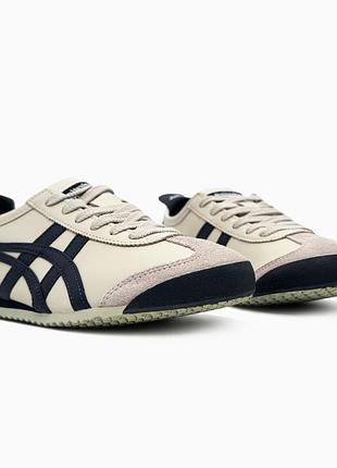 😍 жіночі кросівки asics onitsuka tiger mexico 66 birch peacoat