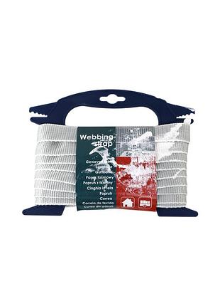 Тканевая стропа-лента 500×2,2 см светло-серая aldi