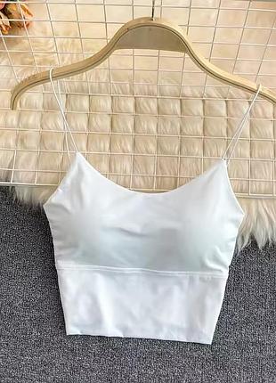 Стильний жіночий топ з мікродайвінгу, crop top , кроп-топ , розмір m-l, чашка b,