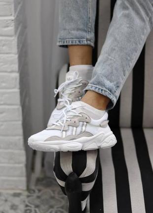 Кросівки adidas ozweego white кросівки1 фото