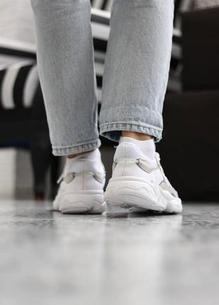 Кросівки adidas ozweego white кросівки7 фото