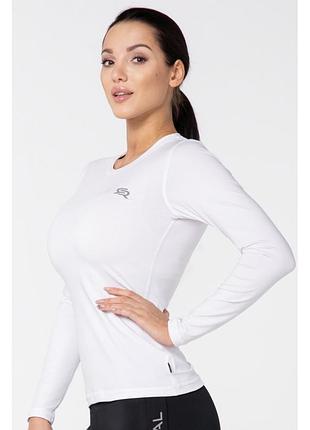 Лонгслив radical efficient ii спортивный, белый (efficient-white)