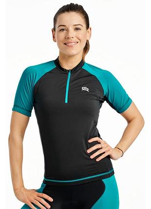 Велосипедна футболка radical mobile tee чорний / бірюзовий (mobile-tee-black/turquoise)