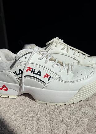 Кросівки жіночі fila білі, розмір 37