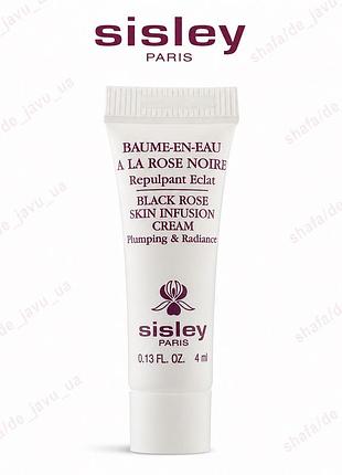 Крем з екстрактом чорної троянди sisley black rose skin infusion 4 ml