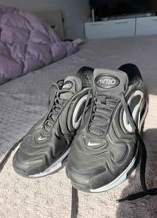 Кросівки чоловічі nike air max 720, чорні, розмір 44