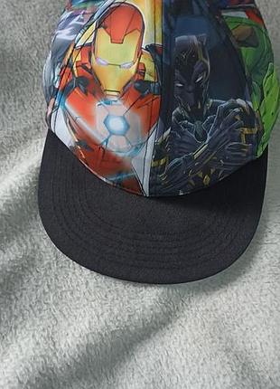 Кепка h&m marvel,, різнокольоровий колір