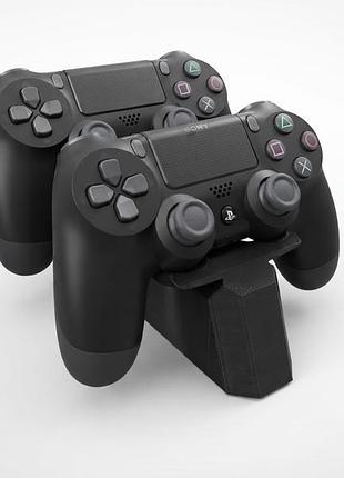 Двойной держатель для геймпадов dualshock 4
