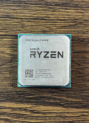 Процессор amd ryzen 5 1600x 6 ядер 12 потоков am4 до 4.0 ггц б/у