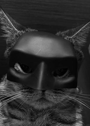 Маска бетмена для кота