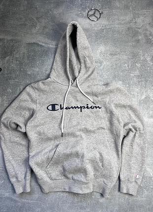 Худі champion сіре чоловіче розмір s