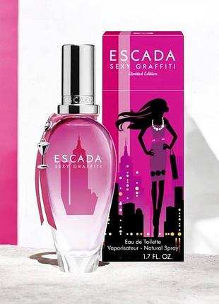 Туалетна вода жіноча escada sexy graffiti, 100 мл