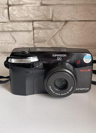 Фотоапарат плівковий olympus superzoom 120