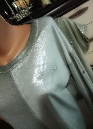 Стильна італійська кофта - блуза4 фото