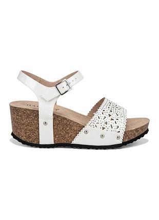 Женские босоножки tulipano sandals белый 41 размер