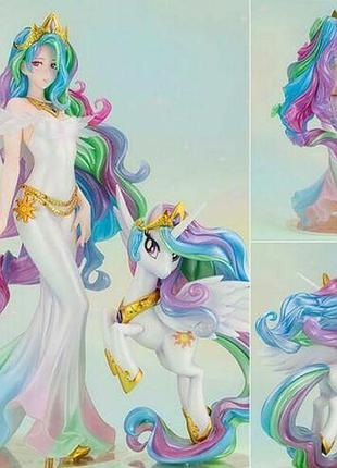 Аниме фигурка принцесса селестия 23 см мой маленький милый пони my little pony май литл пони