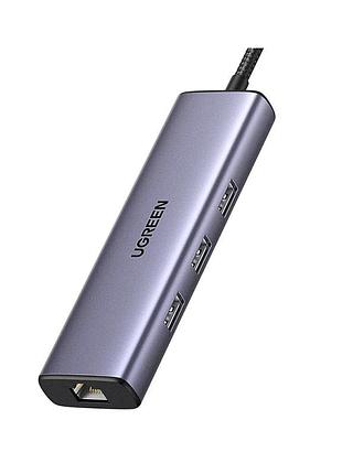 Usb-хаб ugreen usb-c multifunction adapter