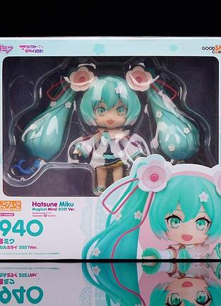 Аниме фигурка в коробке нендороид 1940 nendoroid мику хацуне вокалалоид, vocaloid сборная, подвижная
