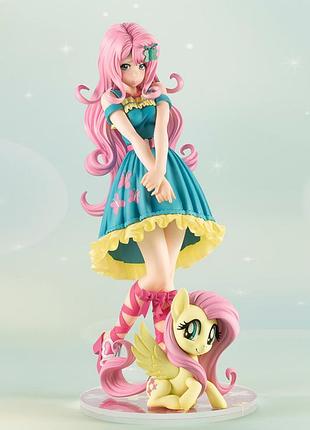Аниме фигурка fluttershy bishoujo 22 см - my little pony в коробке май литл пони флатершай