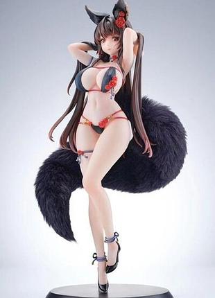 Оригінальна аніме фігурка 27,5 см бара з пухнастим хвостиком original - bara - 1/6 (bear panda)
