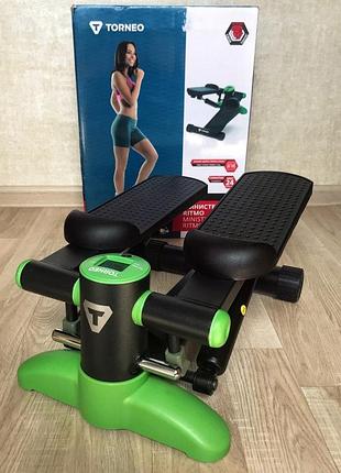 Torneo fit степпер для похудения кардио аэробики домашний тренажер