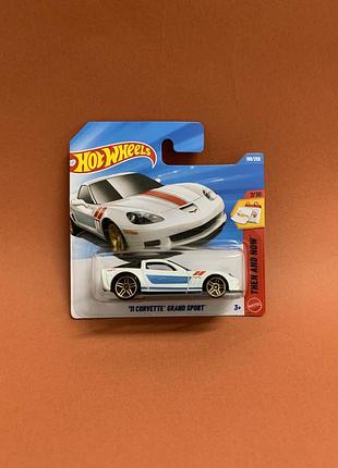 Машинка хот вілс корвет corvette grand sport hot wheels 2026