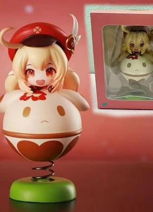 Аниме фигурка genshin impact klee геншин импакт движущаяся статуэтка в коробке