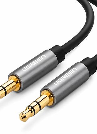 Аудіокабель ugreen av119 3.5mm male to 3.5mm male cable 2m black