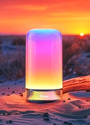 Govee h6022 table lamp 2 - це розумна лампа з wi-fi і bluetooth, що пропонує яскраве rgbic-освітлення з 16 мільйонами кольорів і понад 60 попередньо в
